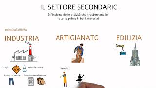 I SETTORI ECONOMICI  il sistema economico produttivo [upl. by Nell]