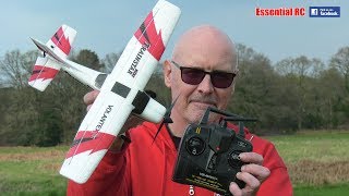 THE CHEAPEST and EASIEST WAY TO TRY radio controlled RC FLYING  EASY TO FLY Volantex Trainstar [upl. by Chico]