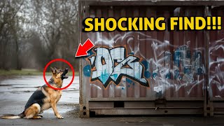 Rejected Police Dog Kept Returning To One Container When They Opened It The World Changed FOREVER [upl. by Karsten]