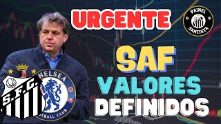 URGENTE  SANTOS SAF  VALORES DEFINIDOS [upl. by Elane]