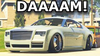 Unusual Stanced Cars Meet In GTA Online [upl. by Menides]