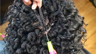 Crochet Braids Tips  Prevent slipping crochets [upl. by Eirelav]