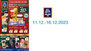 ALDI SÜD Prospekt DE  vom 1112 bis 16122023 [upl. by Andria]