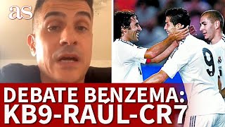 ÁLVARO BENITO compara A BENZEMA con CRISTIANO RONALDO RAÚL Y los mejores 9 del REAL MADRID  AS [upl. by Blythe730]