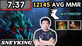 737  Sneyking WEAVER Hard Support Gameplay  Dota 2 Full Match Gameplay [upl. by Harsho]