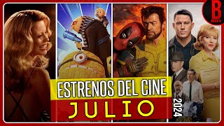 ESTRENOS del CINE JULIO 2024  Películas que se Estrenan en Julio 2024 [upl. by Darcia]