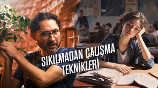 Sıkılmadan etkili çalışma teknikleri [upl. by Sirehc]