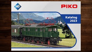 PIKO Katalog H0 2023 – Modellbahn Modelleisenbahn [upl. by Northrup]