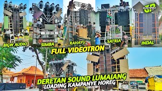 Deretan Sound Lumajang loading kampanye horeg lumajang full videotron [upl. by Yeruoc]