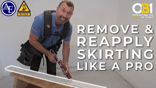 How To Quickly Remove Skirting [upl. by Kcirddehs]