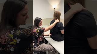 Osteopathic Treatment of a Left on Right sacral torsion using FunctionalStillLaughlin Technique [upl. by Alyam]