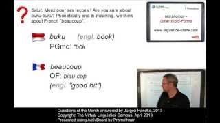 General Linguistics  Questions of the Month April 2013 [upl. by Roderich84]