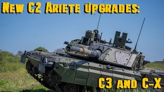 New C2 Ariete MBT upgrades  C3 and C X [upl. by Zanze16]