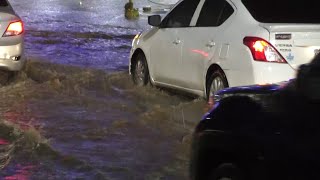 Inundaciones por las lluvias de las últimas horas [upl. by Lutim737]