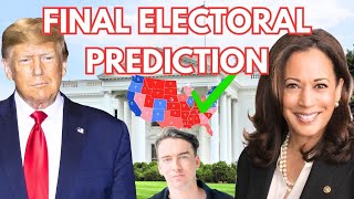 Trump vs Harris FINAL Election Prediction 2024 [upl. by Ralli]