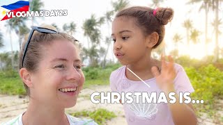 🎄 Vlogmas Day 23 The MEANING of CHRISTMAS from a Child of today [upl. by Bowie]