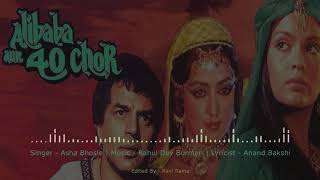 Khatouba  F Ali Baba 40 Chor  HQ  S  Asha Bhosle  M  RD Burman  L  Anand Bakshi [upl. by Ydolem]