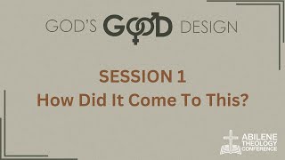 ATC 2024  Gods Good Design  Session 1 [upl. by Sanjay]