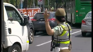 Atentos conductores Inician obras en Plaza Italia [upl. by Dopp]