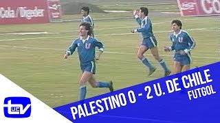 Palestino 0  2 Universidad de Chile 1989  Futgol [upl. by Rexana]