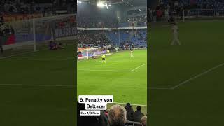 6 Penalty von Baltazar  FC Basel  Sion fcb fcsion fcbasel fussball schweizercup fcbasel1893 [upl. by Mavra]