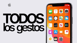 TODOS los GESTOS de iPhone  ¿Como son los gestos de iPhone [upl. by Froemming740]