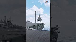 aircraft carrier वर अशी करतात विमानाची Landingshorts [upl. by Pebrook]