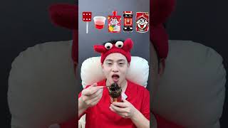 Immersive eating of Red foodmukbang asmr immersive [upl. by Frank967]