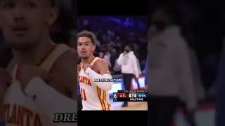 Trae young vs Knicks fans 💀 [upl. by Retsim]