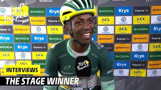 Postrace interview  Stage 8  Tour de France 2024 [upl. by Siari]