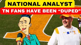 TN FANS DUPED ANALYST TENNESSEE FOOTBALL TENNESSEE VOLUNTEERSVOLS NEWSVOLS FOOTBALL [upl. by Alboran]