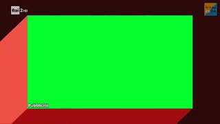 Rai 2 HD  Bumper Minispot Pubblicità 2019present Green Screen TemplateFREE TO USE [upl. by Tihom]