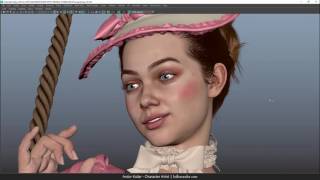 Fragonard The Swings Characters in 3d  ZBrush Sculpting and Maya [upl. by Safir]