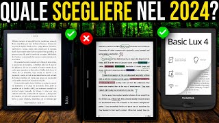 I Migliori eReader di Libri Elettronici del 2024 NON Comprare Uno Prima di Vedere Questo [upl. by Haugen]