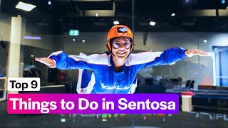 9 Things to Do in Sentosa  Singapore’s Island Getaway [upl. by Sirrep420]