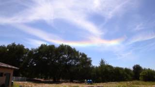 Circumhorizontal Arc SoCal Aurora Borealis [upl. by Mahoney]