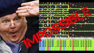 Benny Hill Theme impossible version played on Synthesia made by UNP [upl. by Briggs207]