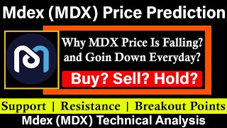 MDX Coin Price Prediction  Why MDX Token Is Falling and Going Down Mdex MDX Urgent Update [upl. by Klara]