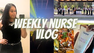 WEEKLY VLOG 95 per diem nurse Hispanic heritage month concert [upl. by Anayeek]