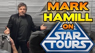 Mark Hamill on Star Tours [upl. by Aderb]