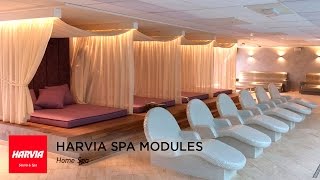 Harvia Spa Modules [upl. by Ynneh]