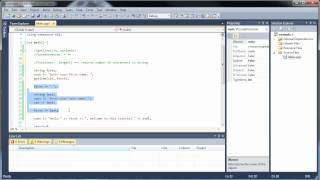 C Tutorial 5  Strings Getline Concatenation and String Functions [upl. by Gnuh150]