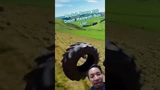 Apakah Drone Dapat Menaklukan Liarnya Ban Monster funny fpv drone monster tier like challenge [upl. by Canter107]