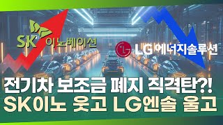 트럼프 전기차 보조금 폐지 계획…SK이노베이션 웃고 LG엔솔 울고 [upl. by Tiemroth297]