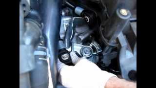 VW Shifter Adjustment When Tranny Locking Pin is broken6 Speed [upl. by Gordie]