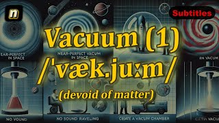 n Vacuum meaning devoid of matter with 5 examples [upl. by Indnahc]