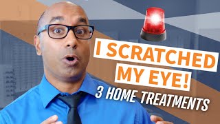 Eye Scratch Guide  3 Home Treatments You Can Do [upl. by Aveer]