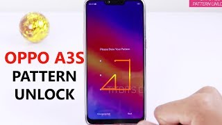 Oppo A3S Pattern Unlock Setup हिन्दी [upl. by Nana551]