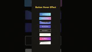 Button hover effect button buttonanimation hovereffect webdesign shorts shortsfeed coding [upl. by Barabas593]