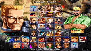 Cadillacs and Dinosaurs Fighter V2 Mugen  Character Selection Screen  Gameplay [upl. by Aisatsana]